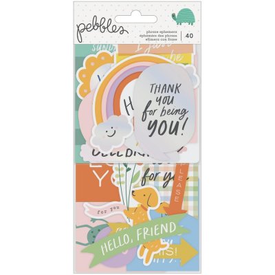 Pebbles Heart Cardstock Die-Cuts - Kid At Heart 2