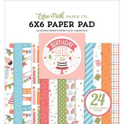 Echo Paper Pad 6X6 - Birthday Girl