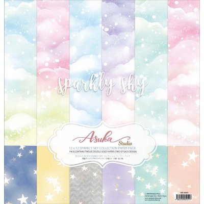 Asuka Studio Paper Pack 12x12 - Sparkly Sky