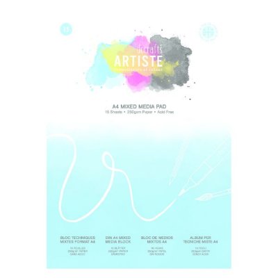 Docrafts A4 Mixed Media Paper Pad