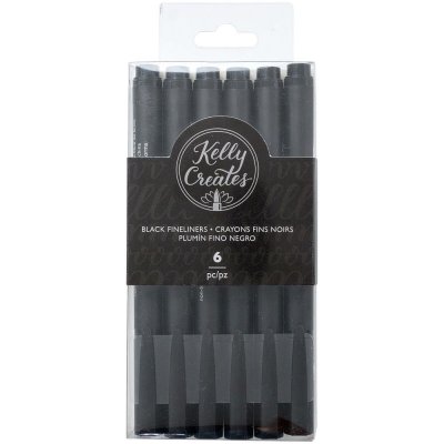Kelly Creates Fineliners Pens - 6/Pkg