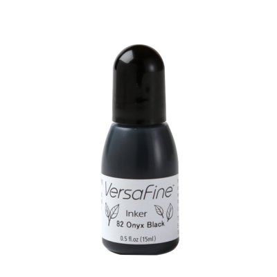 Tsukineko VersaFine inker Onyx black