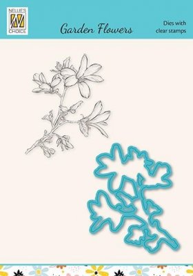 NS Dies & Clearstamp - Magnolia 2