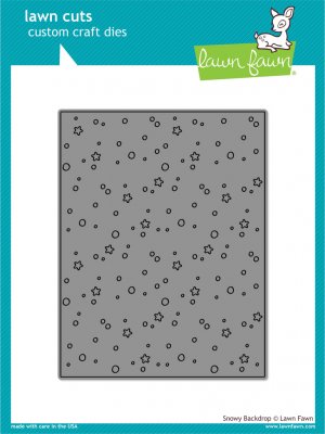 Lawn Fawn - Snowy Backdrop