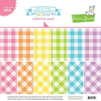Lawn Fawn - Rainbow collection pack 12x12