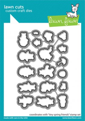 Lawn fawn - Tiny spring friends lawn cuts
