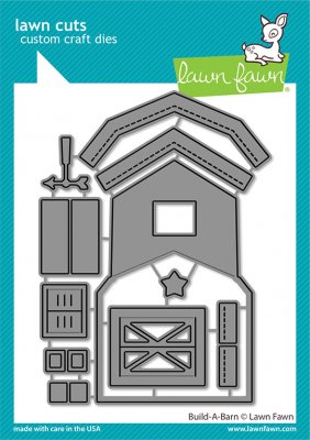 Lawn Fawn - Build a barn