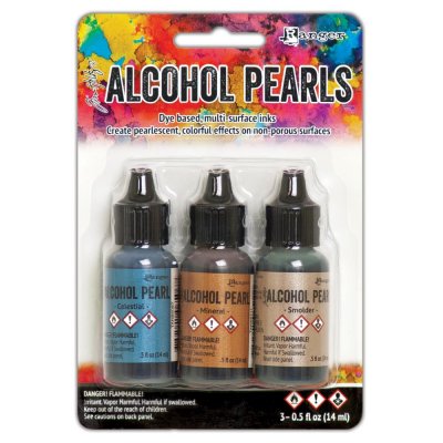 Tim Holtz Alcohol Ink Pearls Kits 3/Pkg - Kit 4