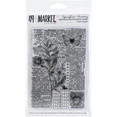 49 And Market Clear Stamps - Springtime Harmony