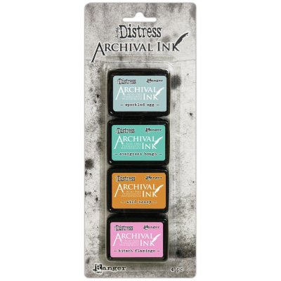 Tim Holtz Distress Archival Mini Ink - Kit 4