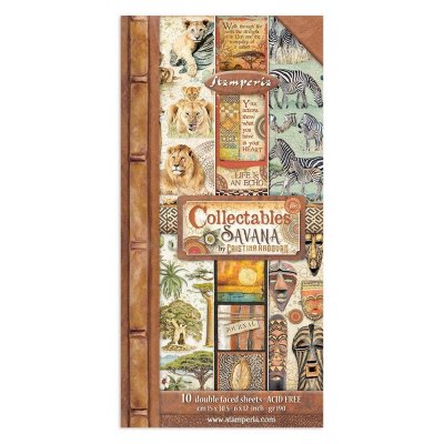 Stamperia Collectables Paper 6X12 - Savana
