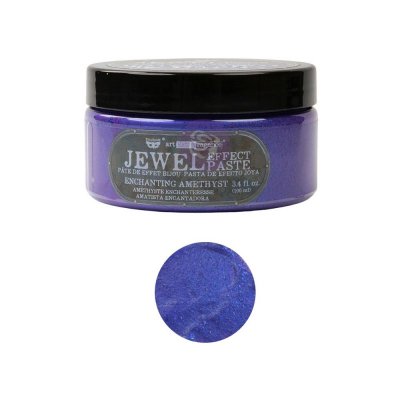 Prima Finnabair Art Extravagance Jewel Texture Paste 100ml - Enchanting Amethyst