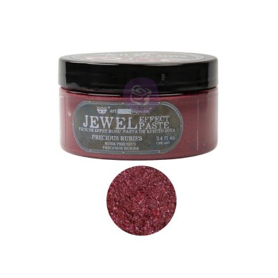 Prima Finnabair Art Extravagance Jewel Texture Paste 100ml - Precious Rubies