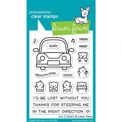 Lawn Fawn Stamps - Car Critters