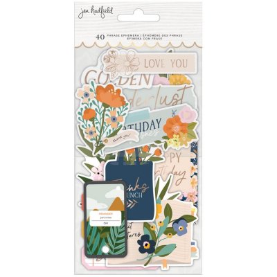 Jen Hadfield Ephemera Die-Cuts - Live & Let Grow