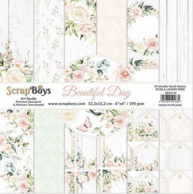 ScrapBoys Paperpad 6x6 - Beautiful day
