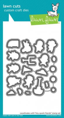 Lawn Fawn Dies - Tiny Sports Friends