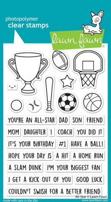Lawn Fawn Stamps - All-Star