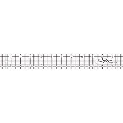 Tim Holtz Acrylic Design Ruler 12
