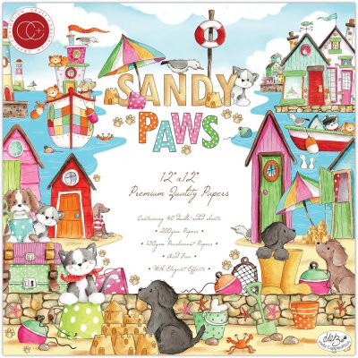 Craft Consortium 12x12 Paper Pad - Sandy Paws