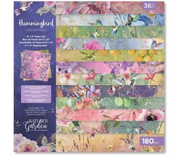 Crafters Companion 6x6 Paper Pad - Hummingbird