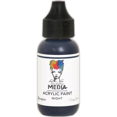 Dina Wakley Media Acrylic Paint - Night