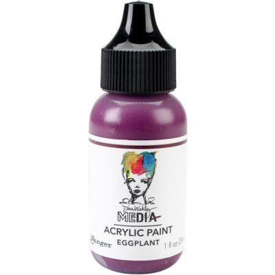 Dina Wakley Media Acrylic Paint - Eggplant