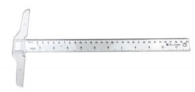 T-linjal 30 cm