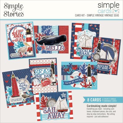 Simple Stories DieCut - Vintage Seas