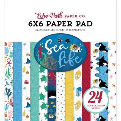 Echo Park Paper Pad 6X6 - Sea Life