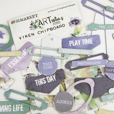 49 and Market - ARToptions Viken Chipboard Set
