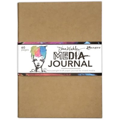 Dina Wakley Media Journal 7.75X10.25 - Kraft
