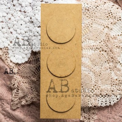 AB studio - HDF decoupage base ID-0072