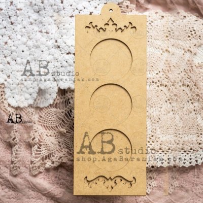 AB studio - HDF decoupage base ID-0071