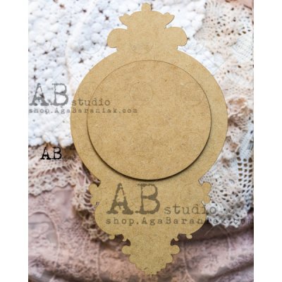 AB studio - HDF decoupage base ID-0045