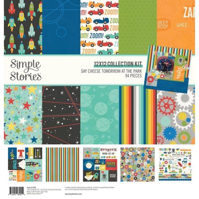 Simple Stories Collection Kit 12x12 - Say Cheese Tomorrow At The Park