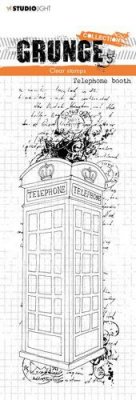 Studio Light Clear Stamp - Telephone Booth