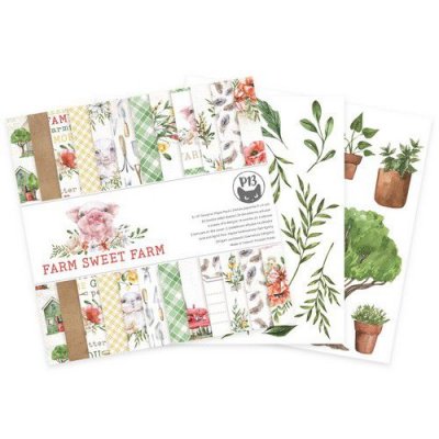 Piatek13 Paper pad 6x6 - Farm Sweet Farm