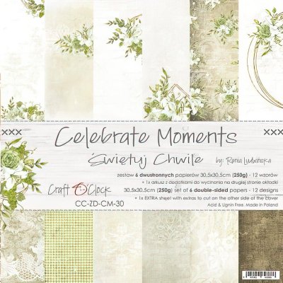 Craft O Clock Paperset 12x12 - Celebrate Moments 