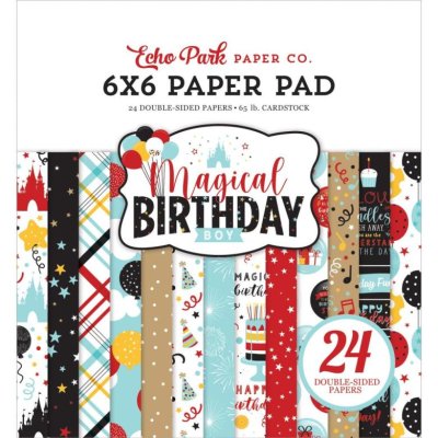 Echo Park6x6 Paper Pad - Magical Birthday Boy