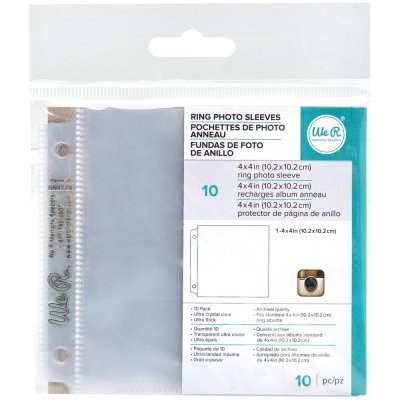 We R Instagram 4x4 inch Photo Sleeve 10pkg