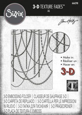 Sizzix/Tim Holtz 3D Embossingfolder - Sparkle