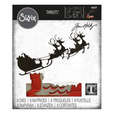 Sizzix Dies - Reindeer Sleigh