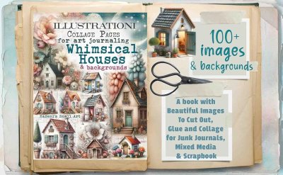 Whimsical House & Backgrounds