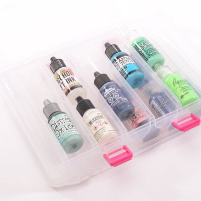 Vaessen Creative - Alcohol ink plastic storage carrying case