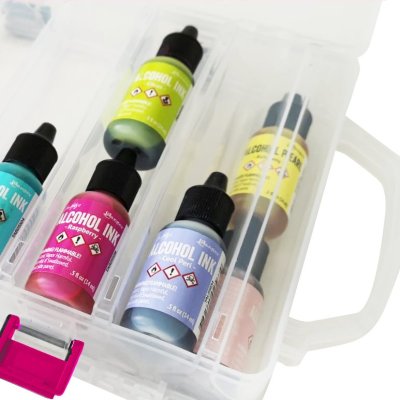 Vaessen Creative - Alcohol ink plastic storage carrying case