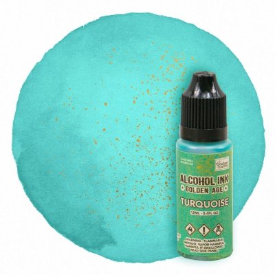 Alcohol Ink Golden Age Turquoise 