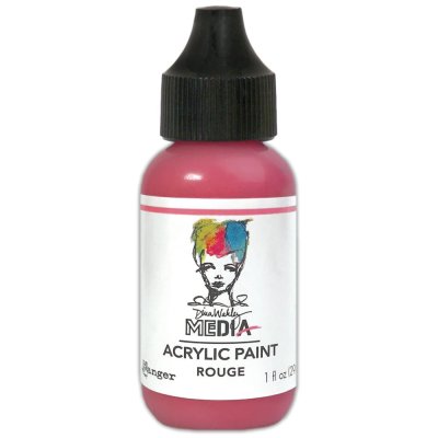 Dina Wakley Media Acrylic Paint - Rouge