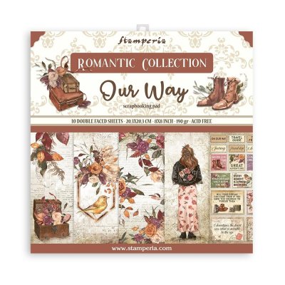Stamperia Paper Pack 8x8 - Our Way