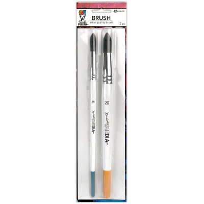 Dina Wakley Media Round Brush Set
